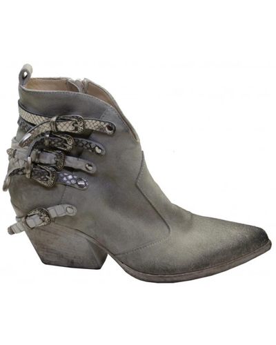 Elena Iachi High Boots - Gray