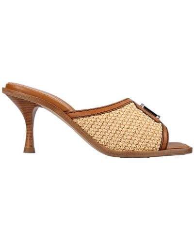DSquared² Heeled Mules - Brown