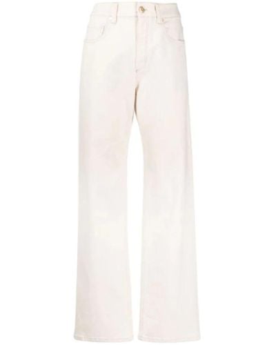 Brunello Cucinelli Wide Jeans - White