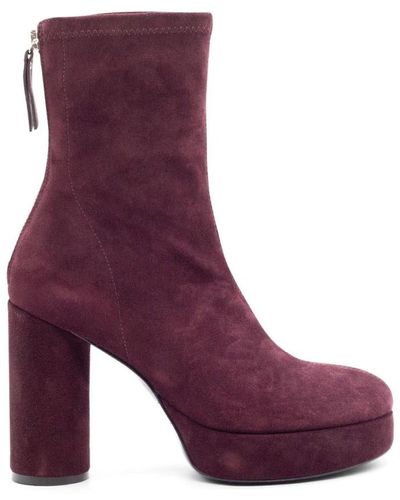 Vic Matié Shoes > boots > heeled boots - Violet