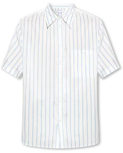 Bottega Veneta Hemd mit kurzen ärmeln - Weiß