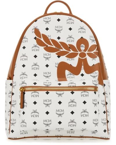 MCM Zaini stylischer rucksack,backpacks - Weiß