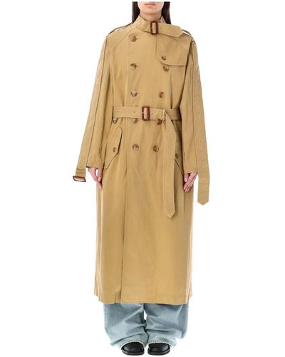 R13 Coats > trench coats - Métallisé