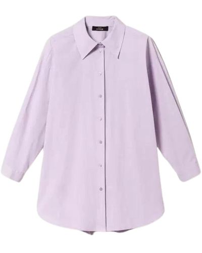 Twin Set Shirts - Purple