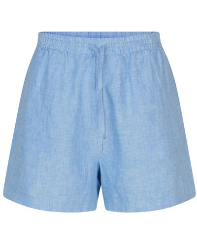 Samsøe & Samsøe Short Shorts - Blue