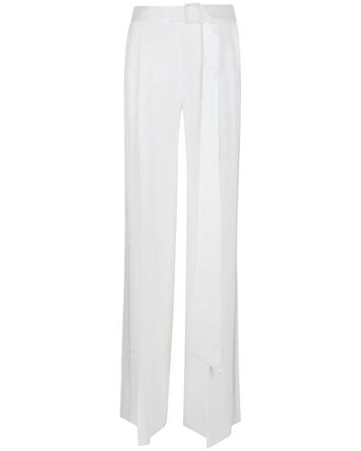Ermanno Scervino Wide Trousers - White