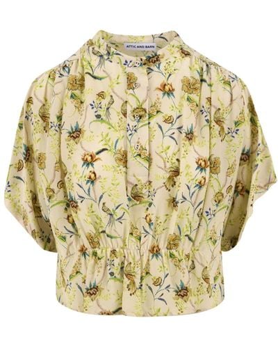 Attic And Barn Blouses & shirts > blouses - Métallisé
