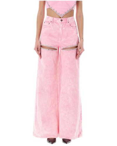 Area Wide Trousers - Pink