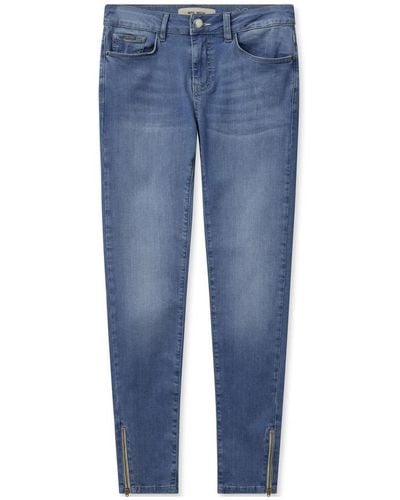 Mos Mosh Slim-Fit Jeans - Blue