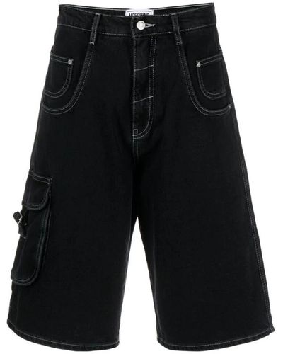 Moschino Shorts > denim shorts - Noir