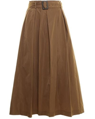Peserico Skirt - Marrone