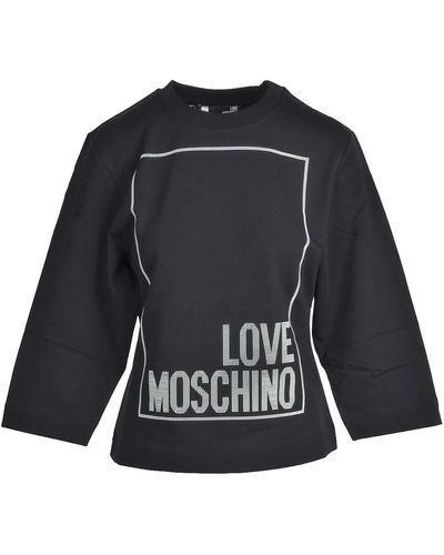 Love Moschino Sweatshirt - Negro