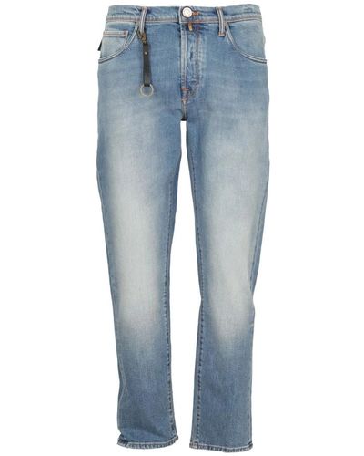 Incotex Komfort wasch denim jeans - Blau