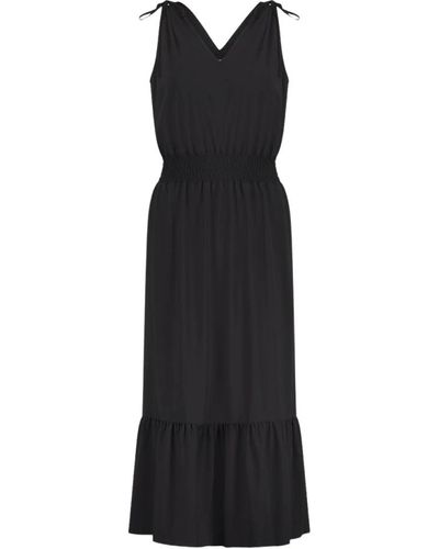 Jane Lushka Vestido maud jersey técnico | negro