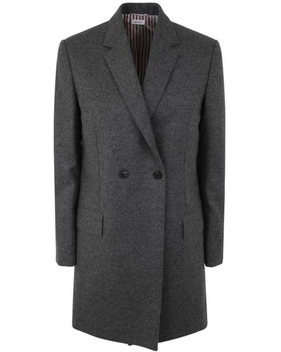 Thom Browne Single-breasted coats - Grau