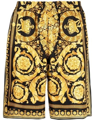 Versace Long Shorts - Yellow