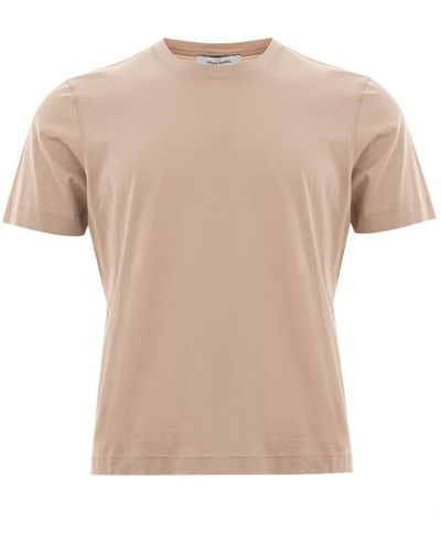 Gran Sasso T-shirt mezza manica in cotone - Neutro