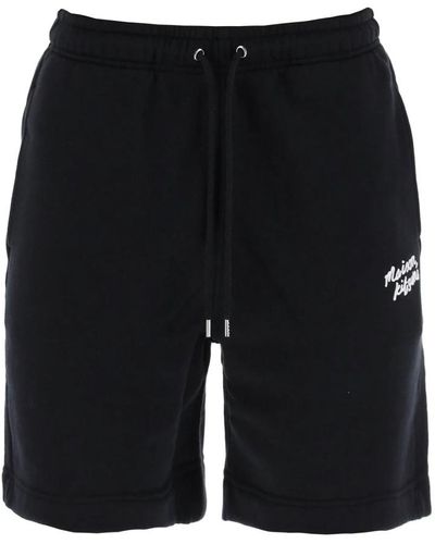 Maison Kitsuné Shorts > casual shorts - Noir
