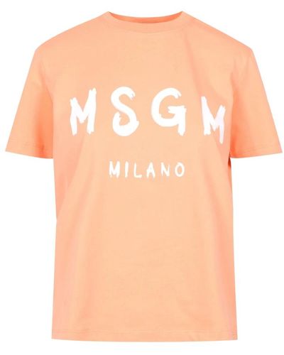 MSGM Magliette - Arancione
