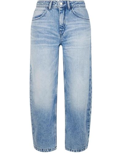 DRYKORN Jeans larges - Bleu