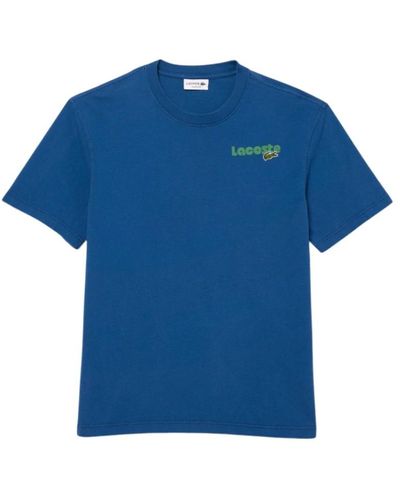Lacoste Tee-shirt kollektion für männer - Blau