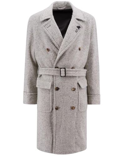 Lardini Belted coats - Grigio