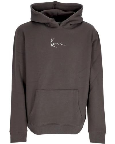 Karlkani Anthrazit streetwear hoodie - Grau