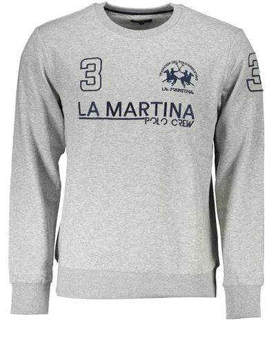 La Martina Sweatshirts - Grey