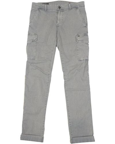 Mason's Straight Trousers - Grey