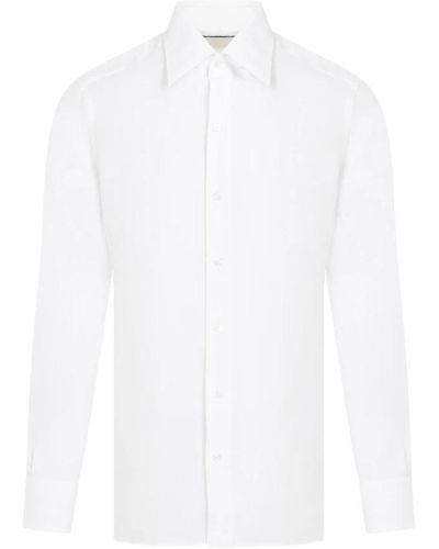 Tom Ford Formal Shirts - White