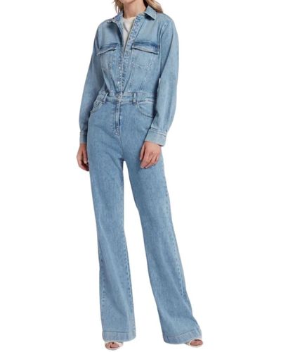 7 For All Mankind Cielo jumpsuit - Blu