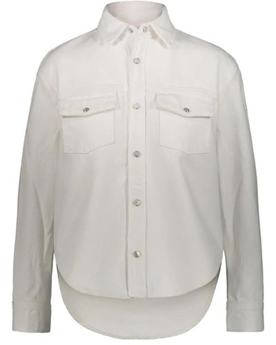 Wardrobe NYC Jackets > denim jackets - Gris