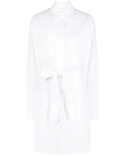 Sportmax Shirt Dresses - White