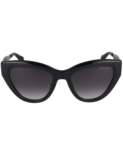 Blumarine Stilvolle sonnenbrille sbm828 - Schwarz