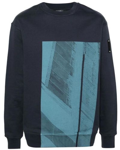 A_COLD_WALL* Bedruckter sweatshirt - Blau