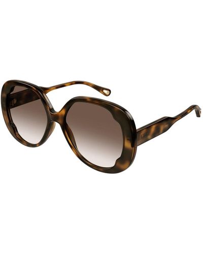 Chloé Havana shaded sonnenbrille - Braun