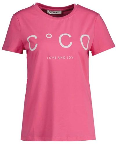 co'couture Tops > t-shirts - Rose