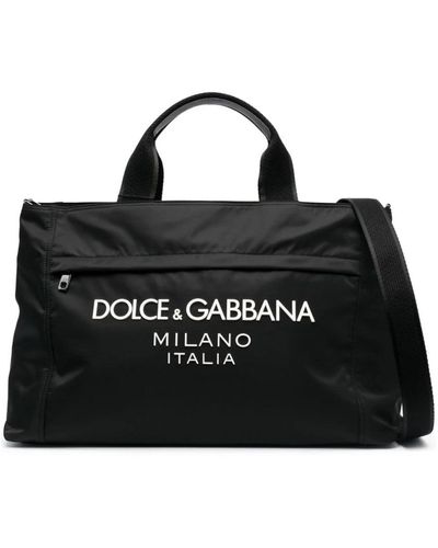 Dolce & Gabbana Ny+vit einkaufstasche - Schwarz