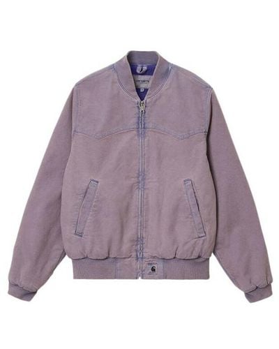 Carhartt Women's Santa Fe Bomber I030284 Razzmic jacket - Lila