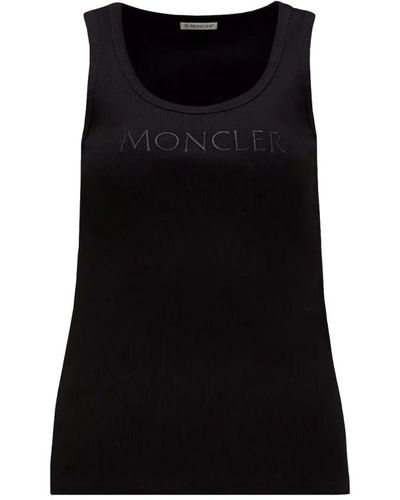Moncler Tops > sleeveless tops - Noir