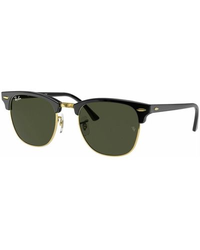 Ray-Ban Occhiali da sole rb clubmaster 3016 - Verde