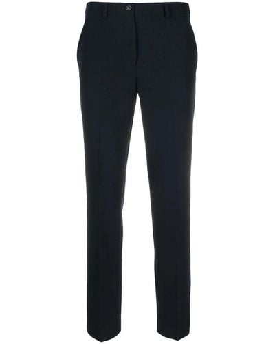 Seventy Trousers > cropped trousers - Bleu