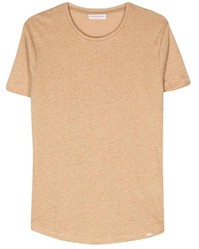 Orlebar Brown T-Shirts - Natural