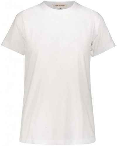 Comme des Garçons Magliette bianca senza schienale alla moda - Bianco