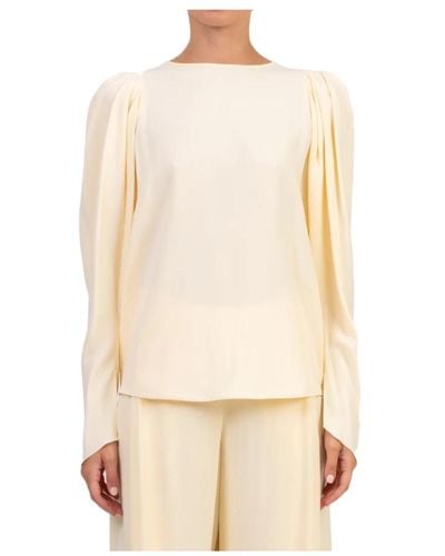 Erika Cavallini Semi Couture Blouses & shirts > blouses - Neutre