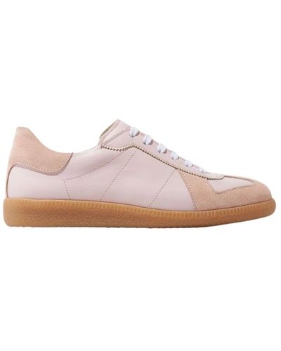SCAROSSO Tilda Pink Low-Top Sneakers