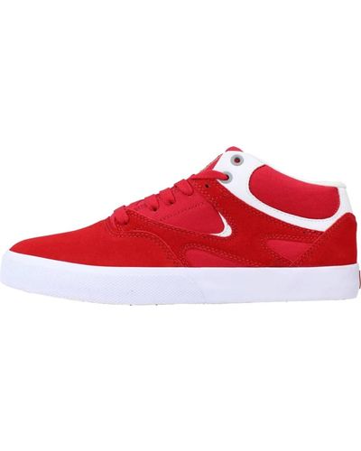 DC Shoes Kalis vulc mid s sneakers - Rosso
