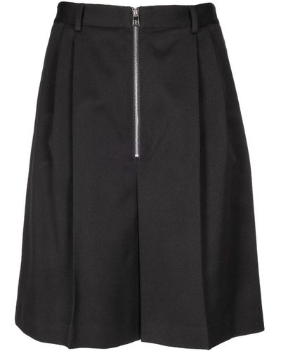 Loewe Zip bermuda shorts - oversized fit - Nero