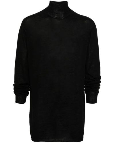 Rick Owens Knitwear > turtlenecks - Noir