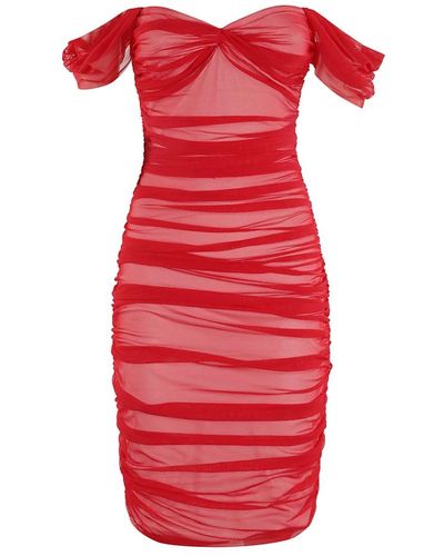 Norma Kamali Dresses > day dresses > short dresses - Rouge